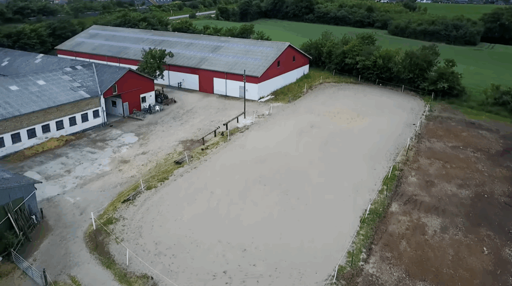 stald rygaard, ridebane, hesteopstaldning