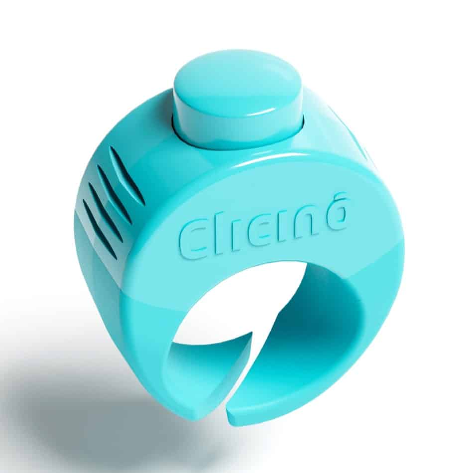 Turkis clicino klikkerring