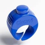 Blå clicino klikkerring